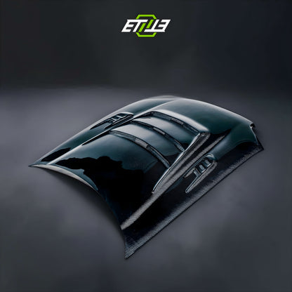 ETi Honda EG Mod X Vented Carbon Fiber Hood
