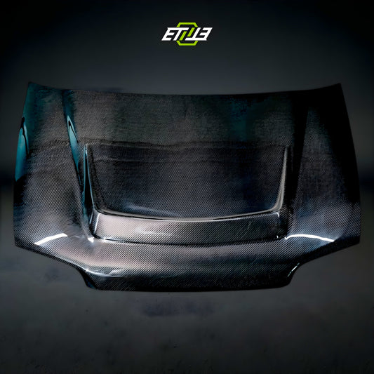 ETi Honda EG Type J Vented Carbon Fiber Hood