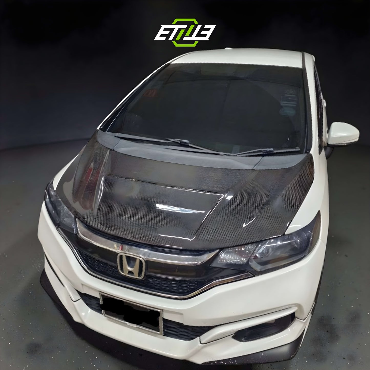 ETi Honda Jazz/Fit GK Carbon Fiber Hood