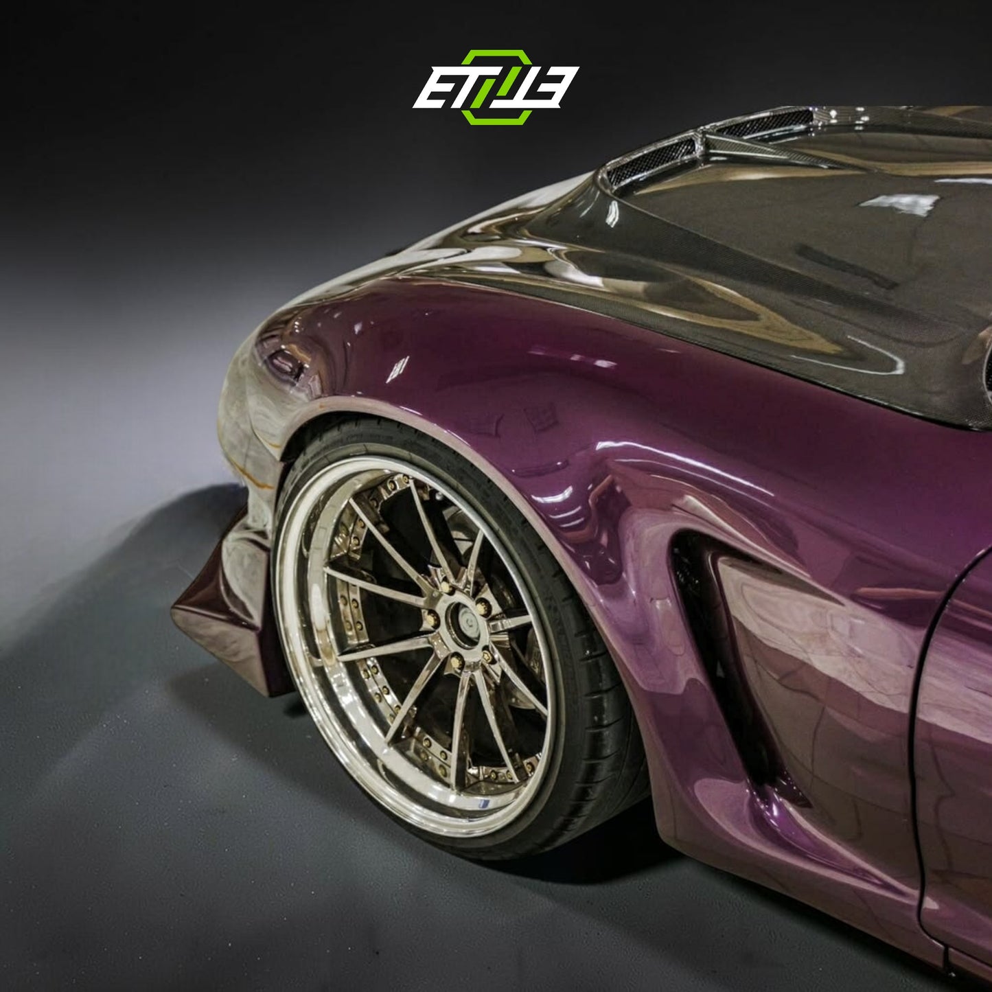 ETi Mazda RX-7 (FD3S) ETi Style Carbon Fiber Hood
