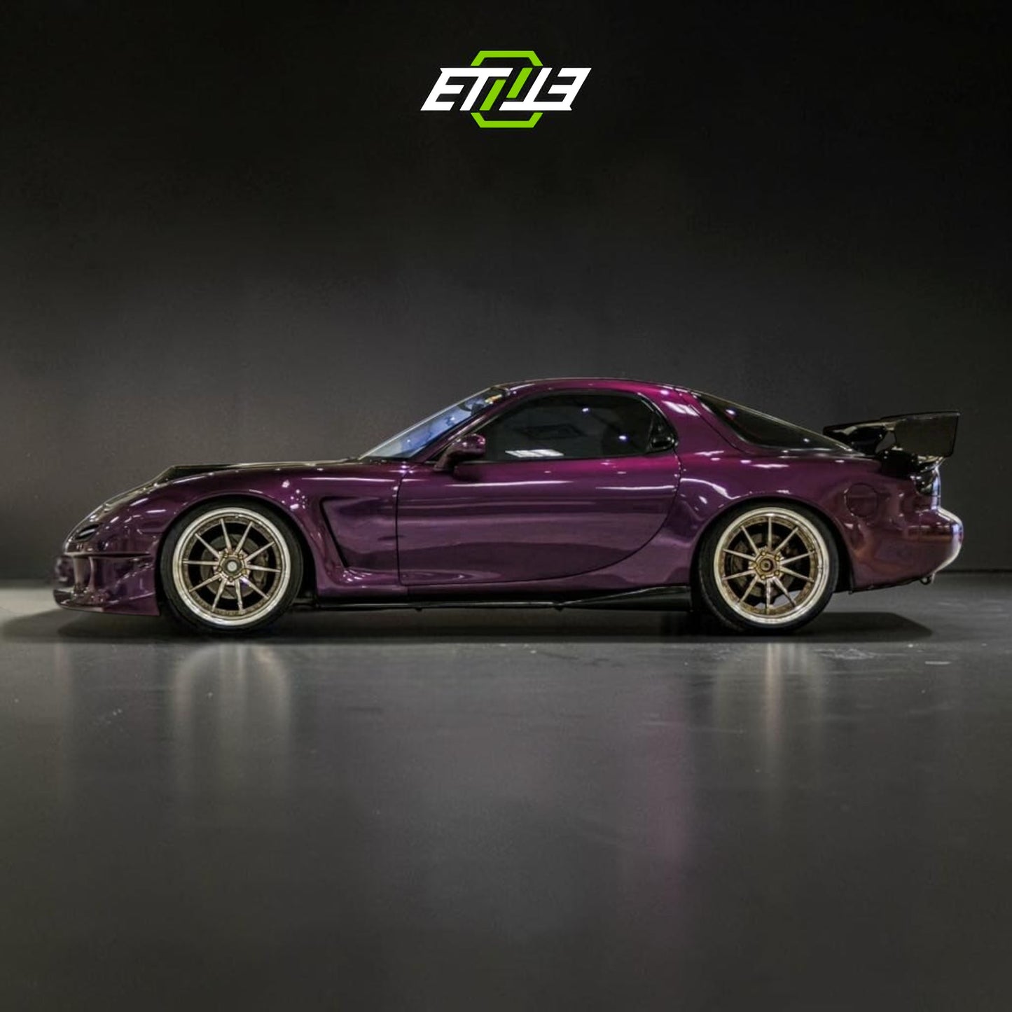 ETi Mazda RX-7 (FD3S) ETi Style Carbon Fiber Hood