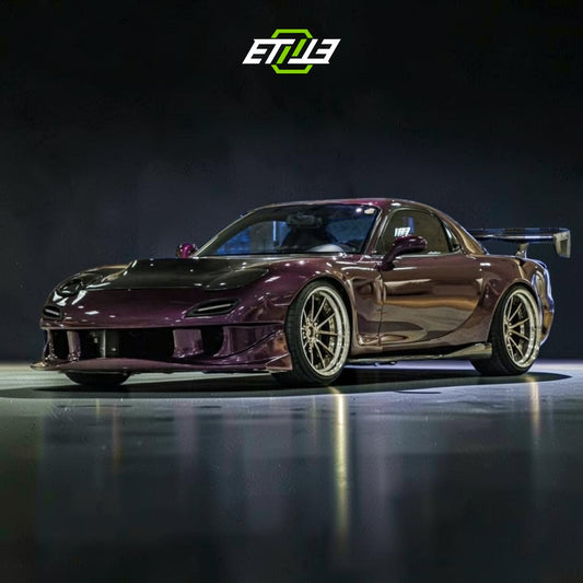 ETi Mazda RX-7 (FD3S) ETi Style Carbon Fiber Hood