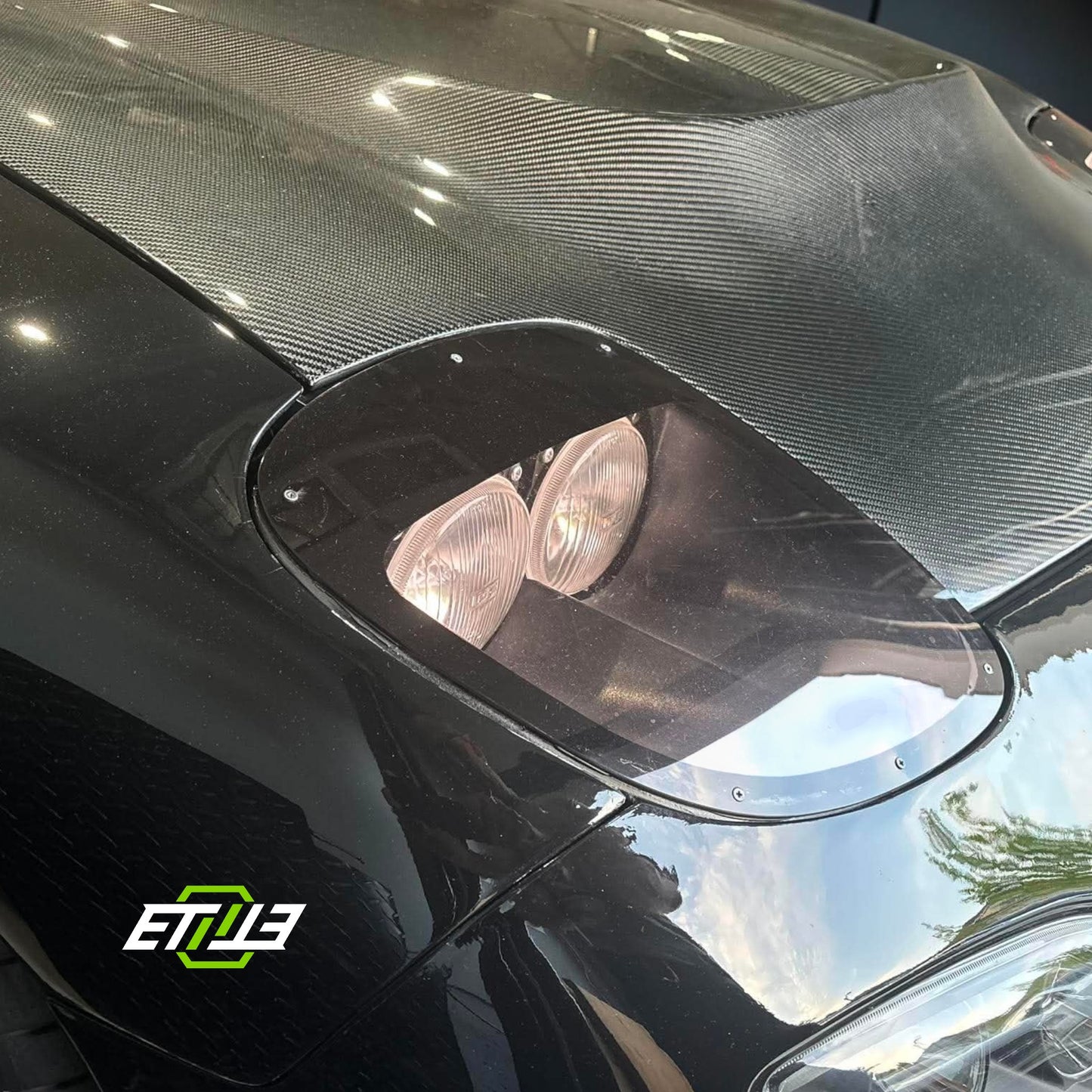 ETi Mazda RX-7 (FD3S) ETi Style Carbon Fiber Hood