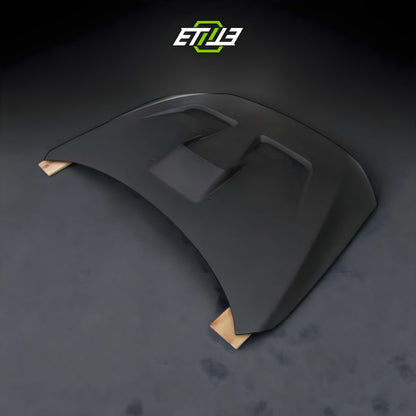 ETi MITSUBISHI EVO10 CHARGE SPEED Carbon Fiber Hood