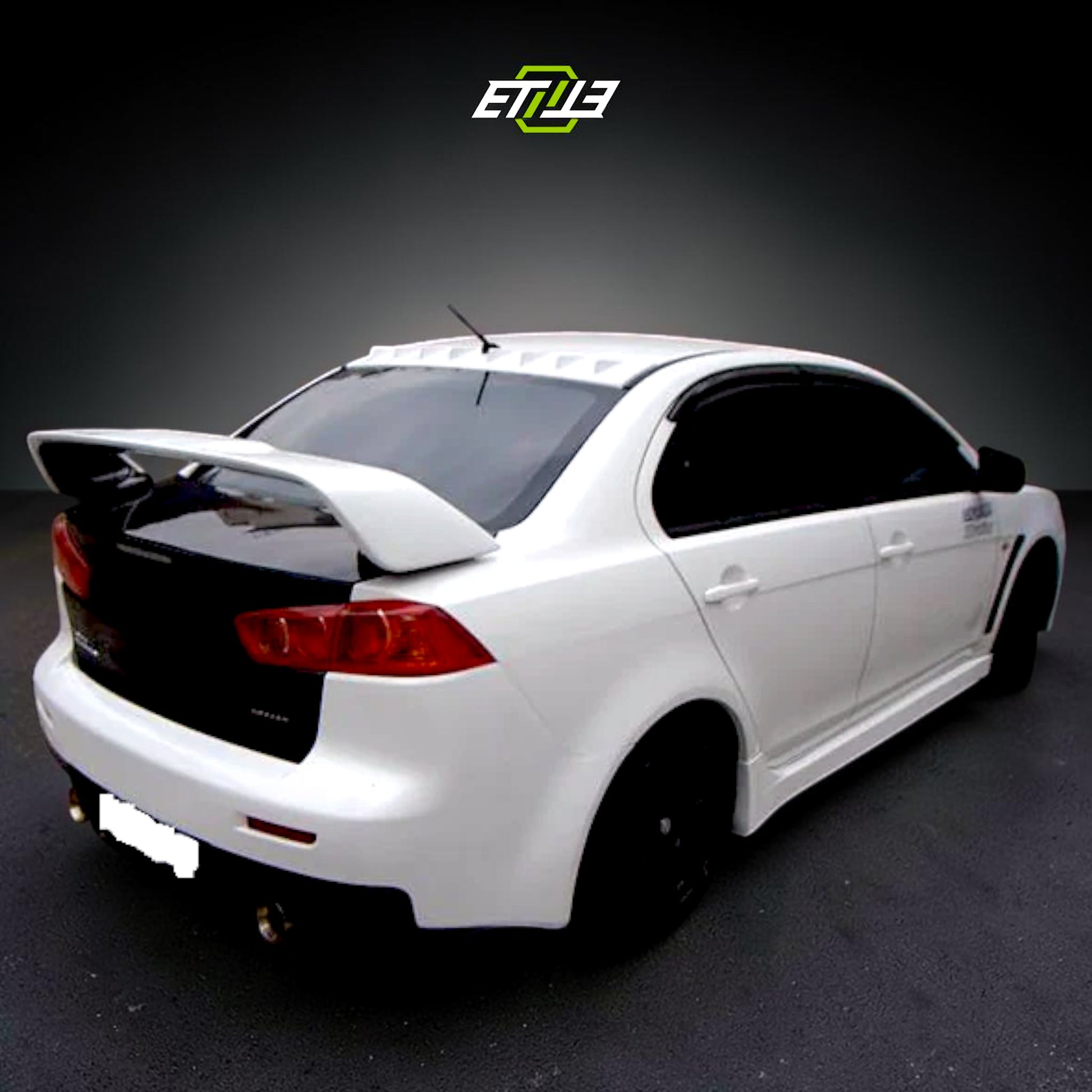 ETi Mitsubishi EVO X OEM Carbon Fiber Spoiler | Shopifydevstudio