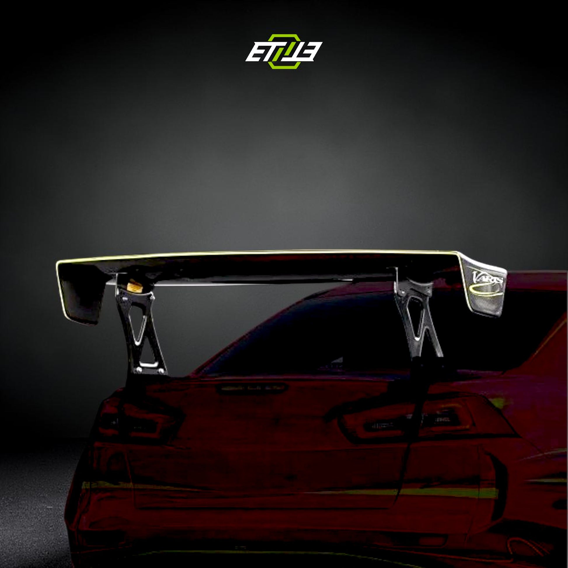 ETi Mitsubishi EVO X Varis Carbon Fiber Spoiler | Shopifydevstudio