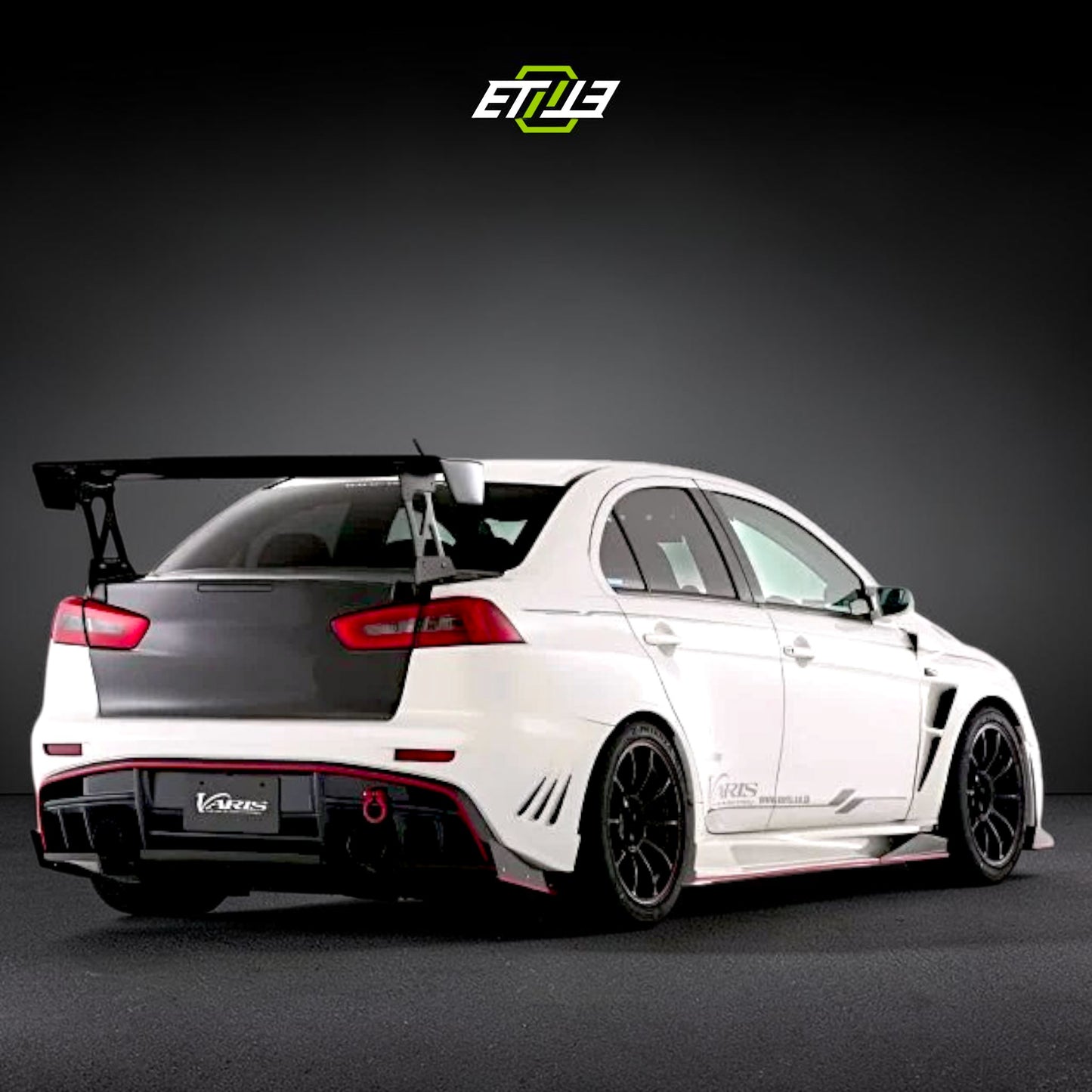 ETi Mitsubishi EVO X Varis Carbon Fiber Spoiler | Shopifydevstudio