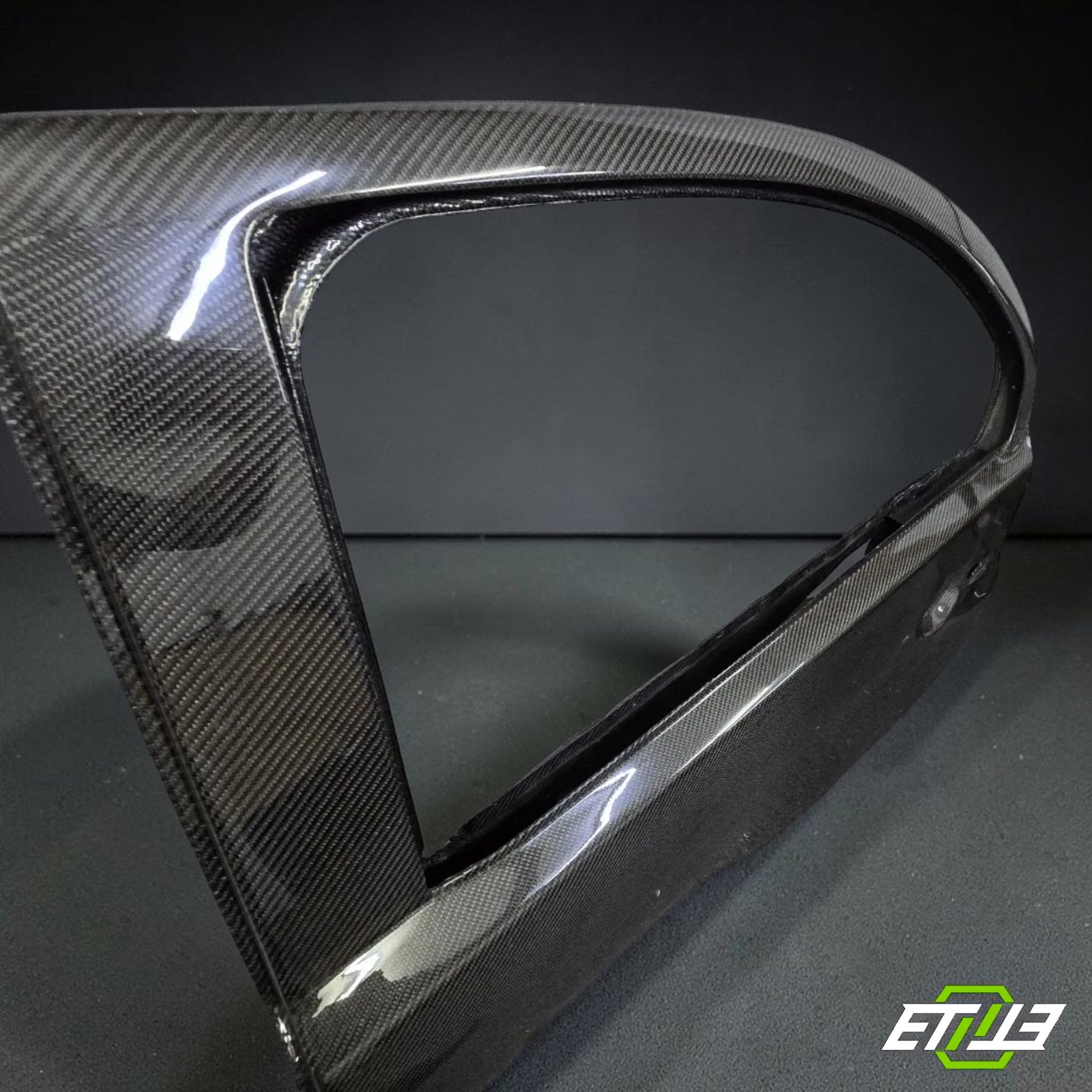 ETi Mitsubishi EVO X Rear Carbon Fiber Doors | Shopifydevstudio