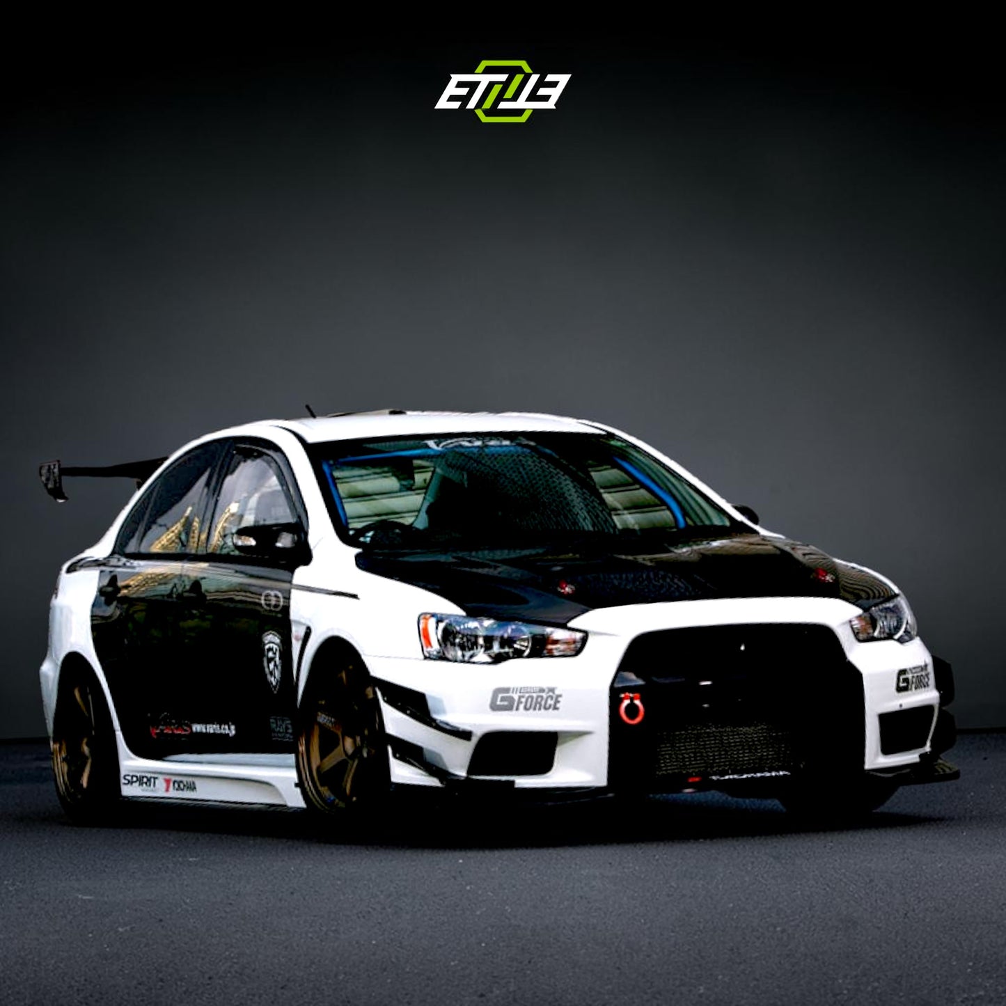 ETi Mitsubishi EVO X Rear Carbon Fiber Doors | Shopifydevstudio