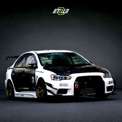 ETi Mitsubishi EVO X Rear Carbon Fiber Doors | Shopifydevstudio