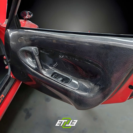 ETi Mazda RX-7 (FD3S) Carbon Fiber Door Cards (RHD)