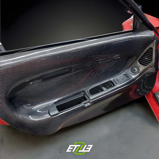 ETi Mazda RX-7 (FD3S) Carbon Fiber Door Cards (RHD)