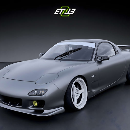 ETi Mazda RX-7 (FD3S) Carbon Fiber Ganador Style Side Mirrors