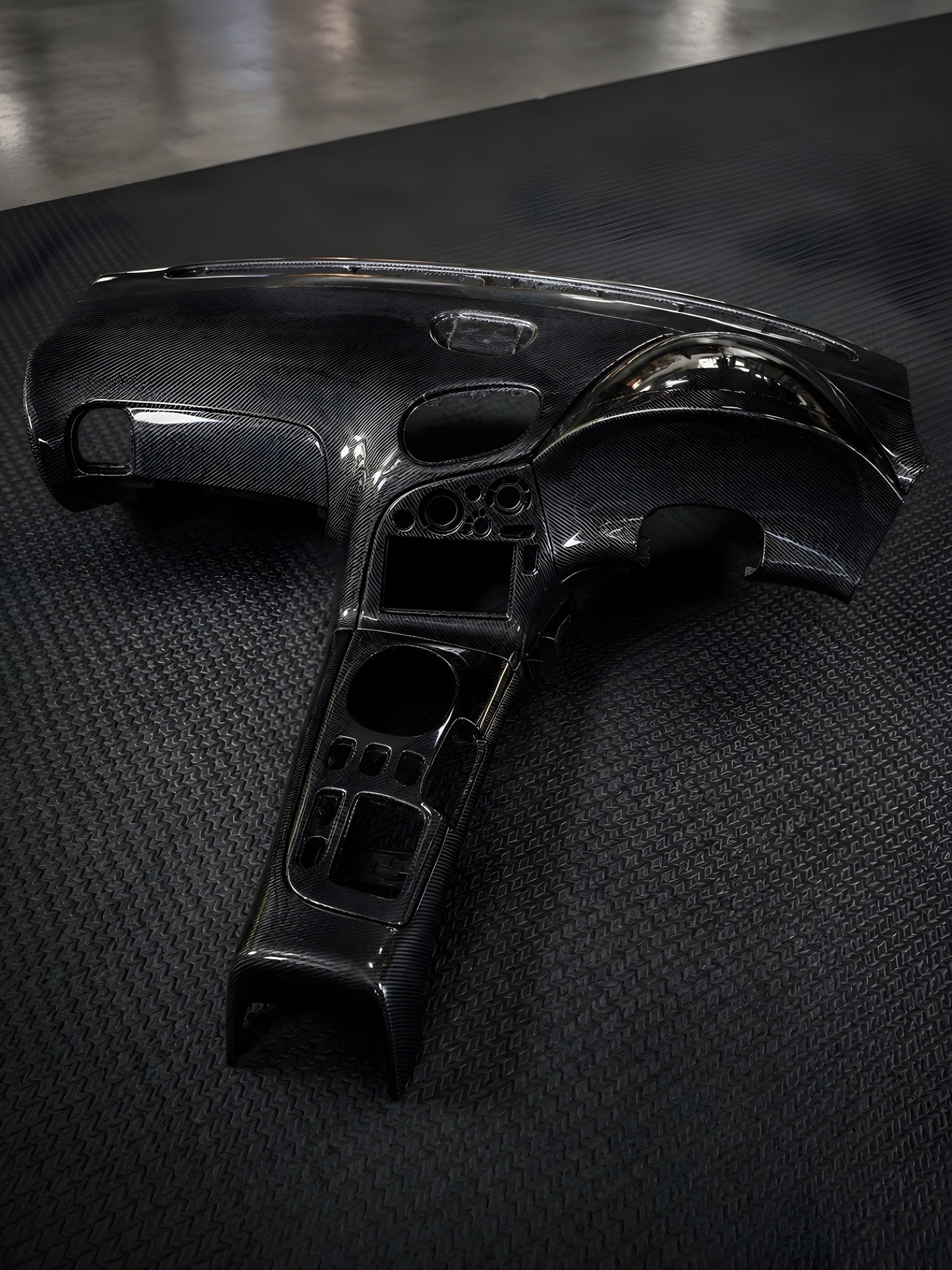 ETi Mazda RX-7 FD3S Carbon Fiber OEM Dash (RHD)