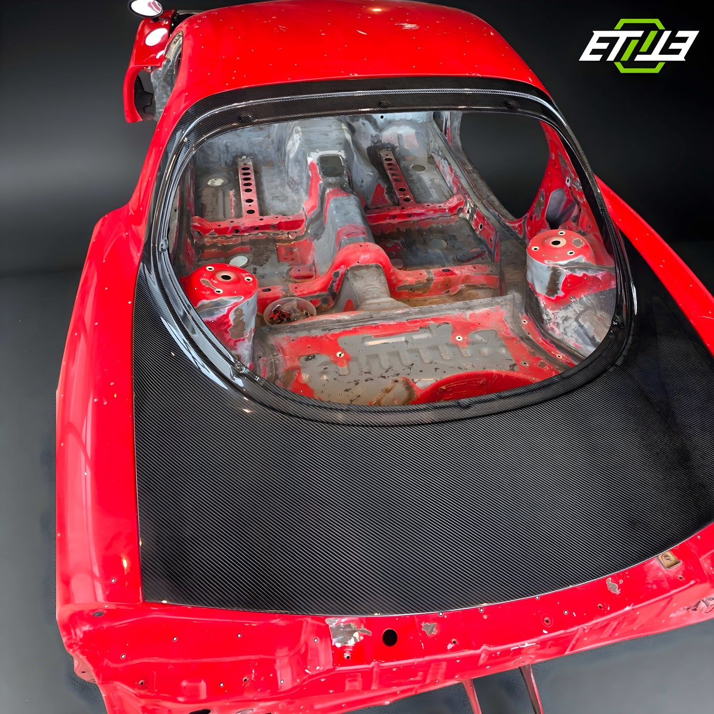 ETi Mazda RX-7 (FD3S) Carbon Fiber Rear Hatch