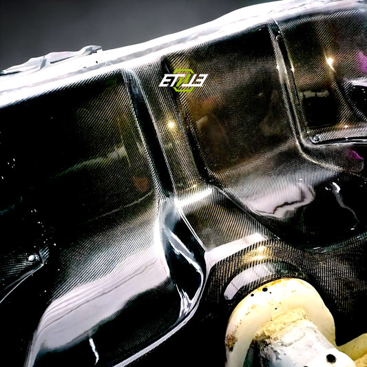 ETi Mazda RX-7 (FD3S) Dry Carbon Rear Seat & B-Pillar Delete Kit