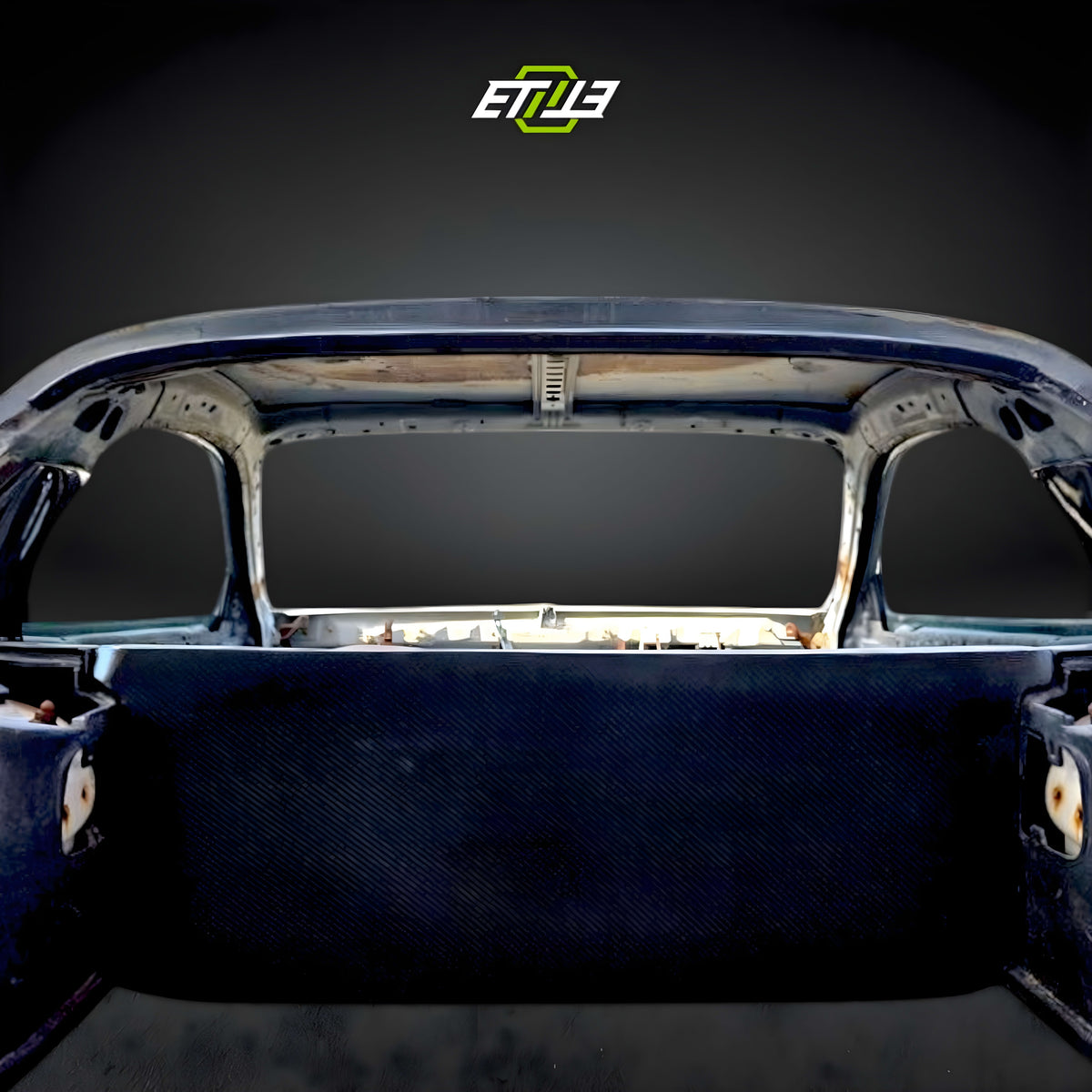 ETi Mazda RX-7 (FD3S) Dry Carbon Rear Seat & Bin Delete Kit