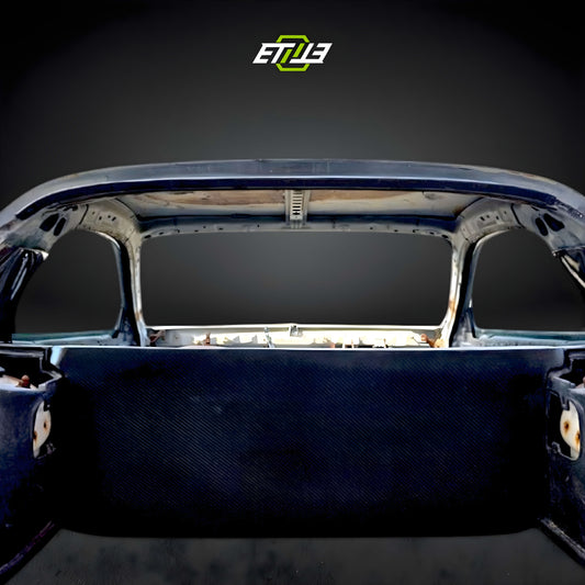 ETi Mazda RX-7 (FD3S) Dry Carbon Rear Seat & Bin Delete Kit
