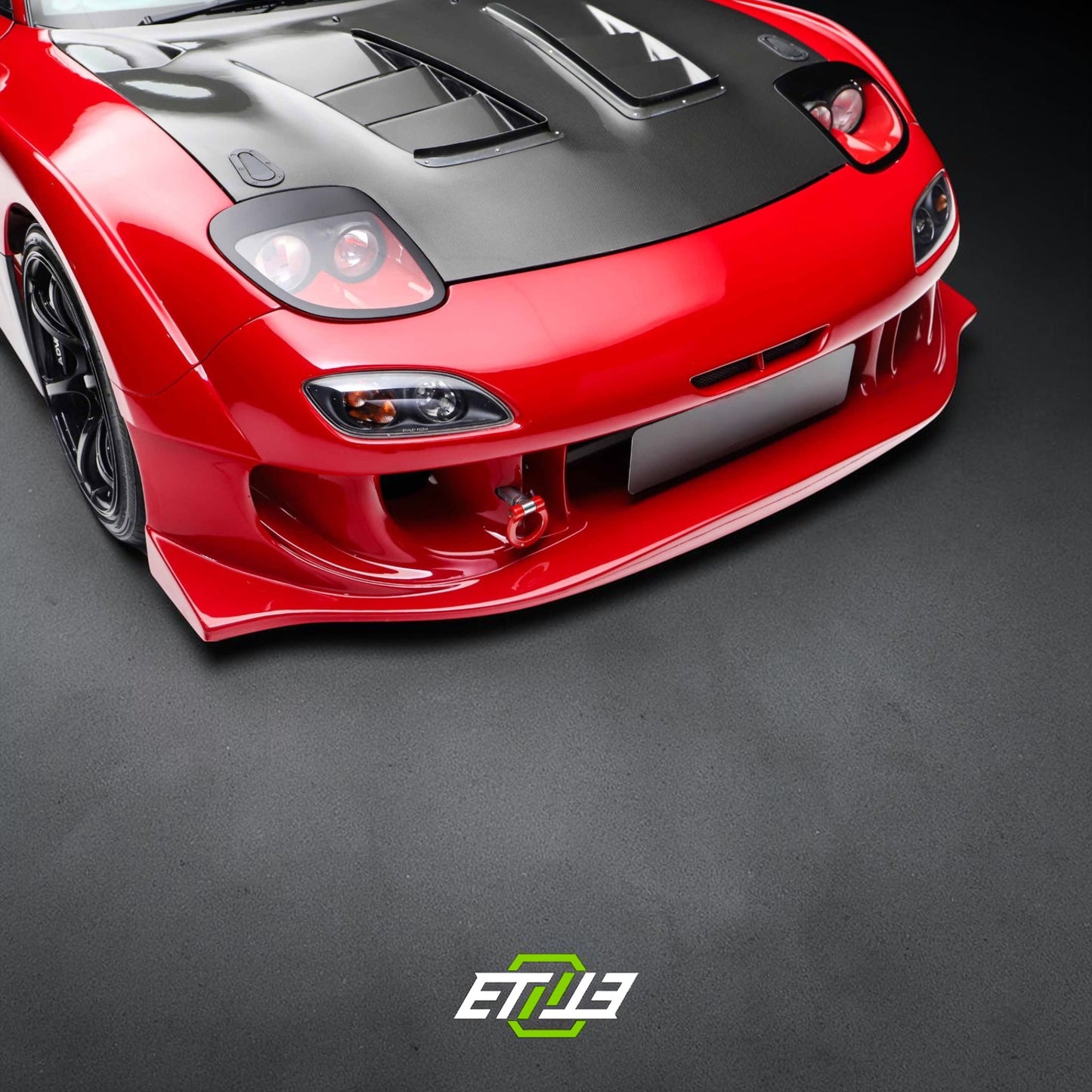 ETi Mazda RX-7 (FD3S) ETi Style Carbon Fiber Hood