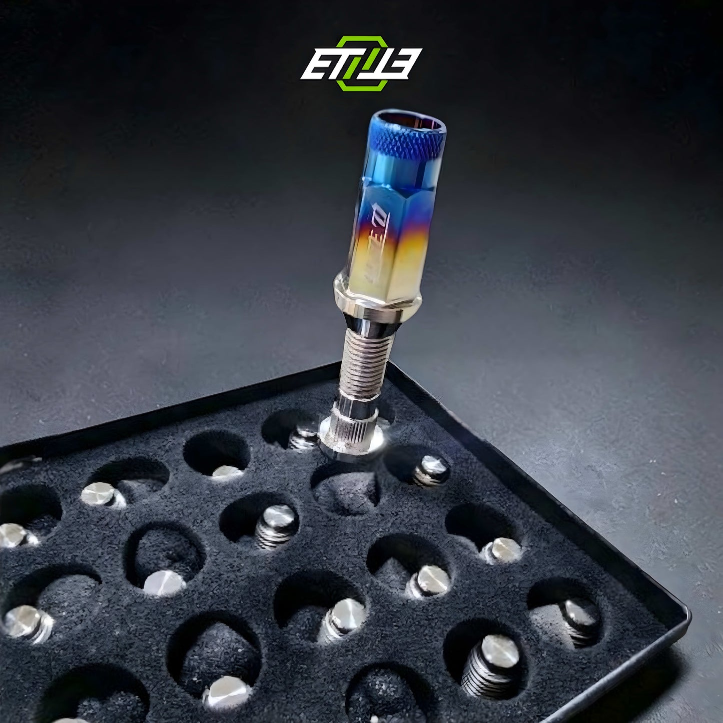 ETi Mazda RX-7 (FD3S) Titanium Wheel Studs 55mm