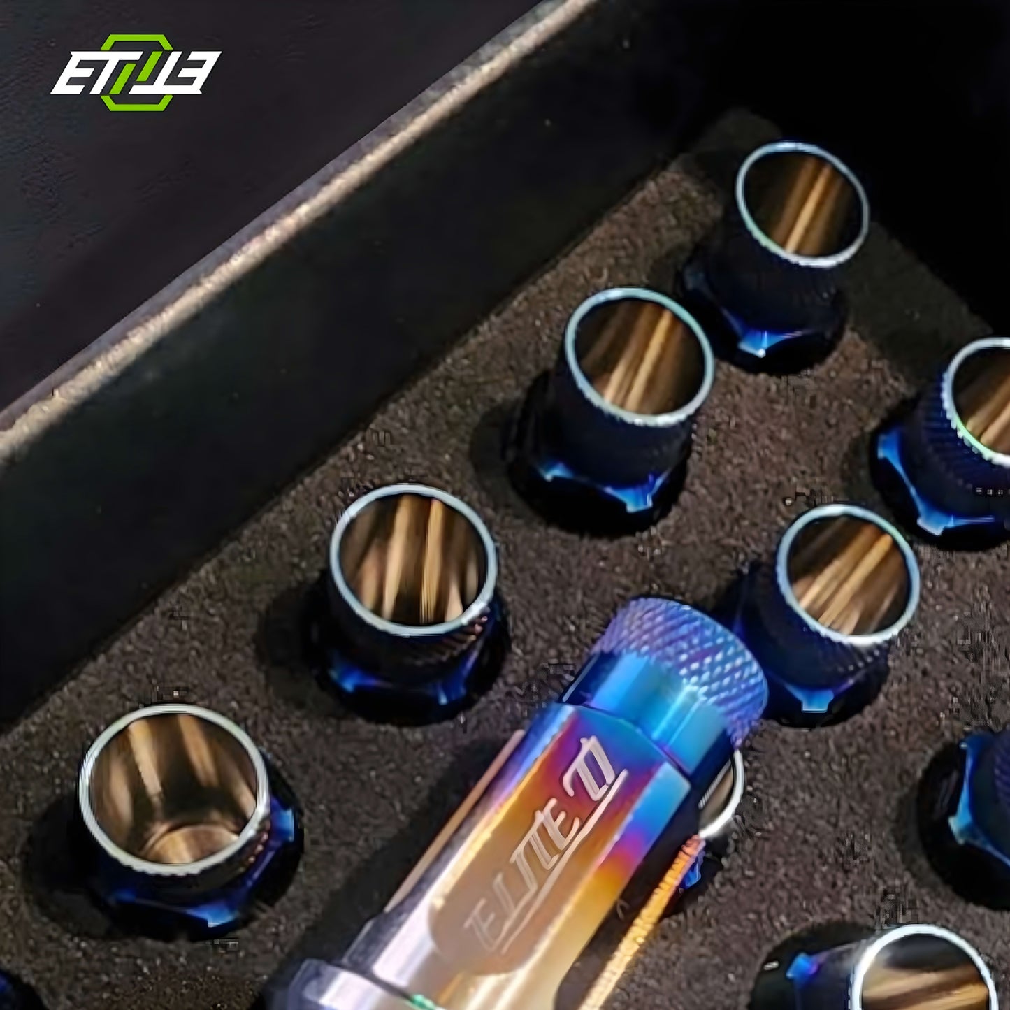ETi Mazda RX-7 (FD3S) Titanium Wheel Studs 55mm