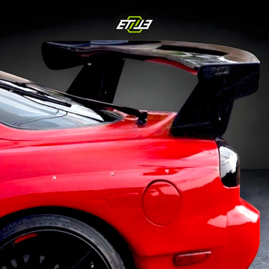 ETi Mazda RX-7 Full Vacuum Carbon GT Wing