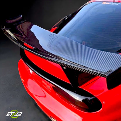 ETi Mazda RX-7 Full Vacuum Carbon GT Wing