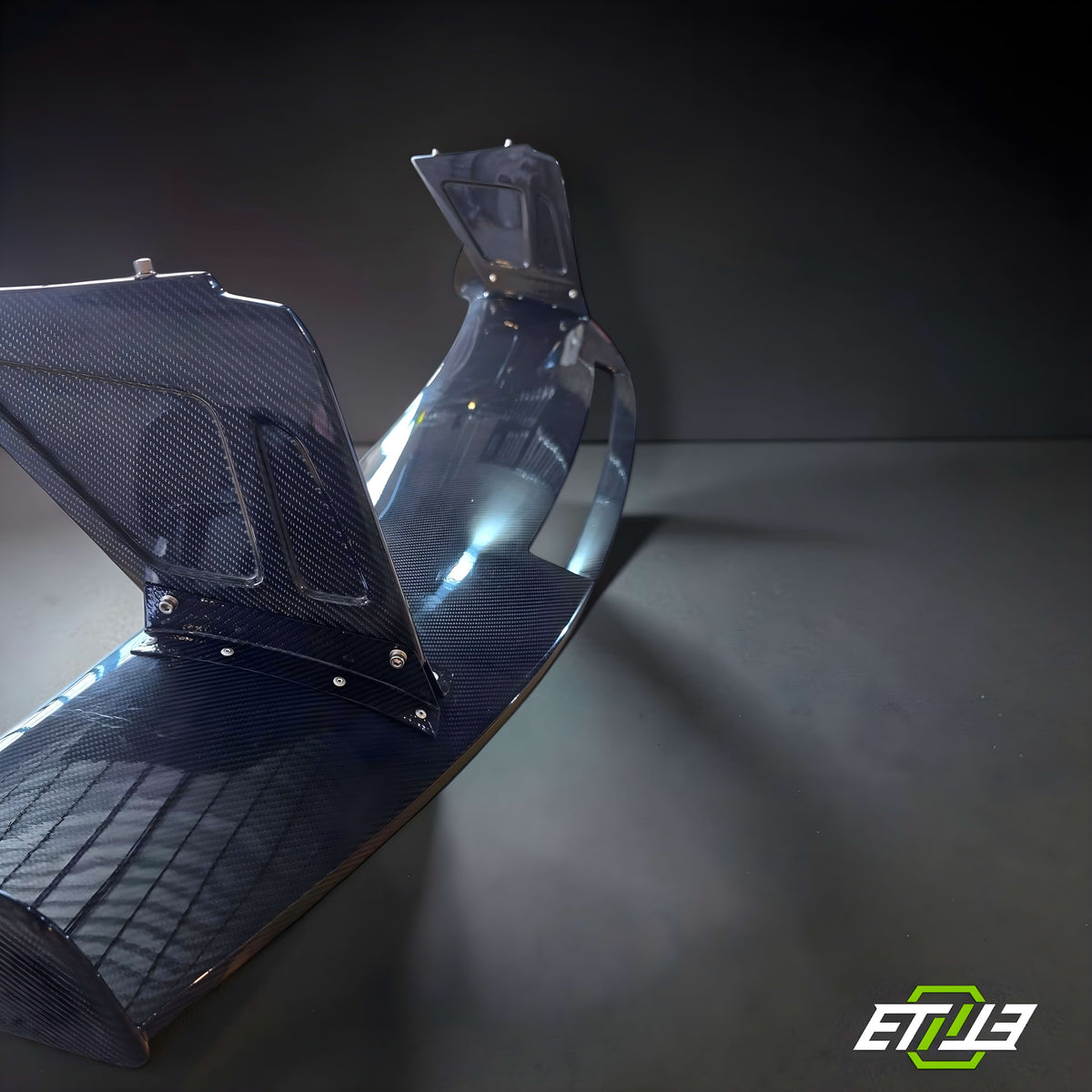 ETi Mazda RX-7 Full Vacuum Carbon GT Wing