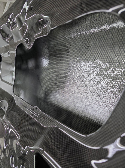 Mazda RX-7 FD3S carbon fiber door internal reinforcement detail