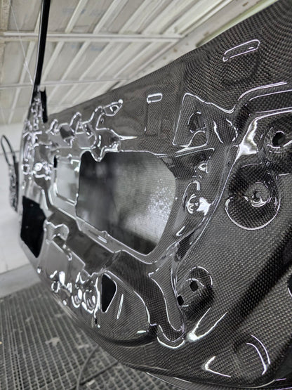 Mazda RX-7 FD3S carbon fiber door inner shell detail