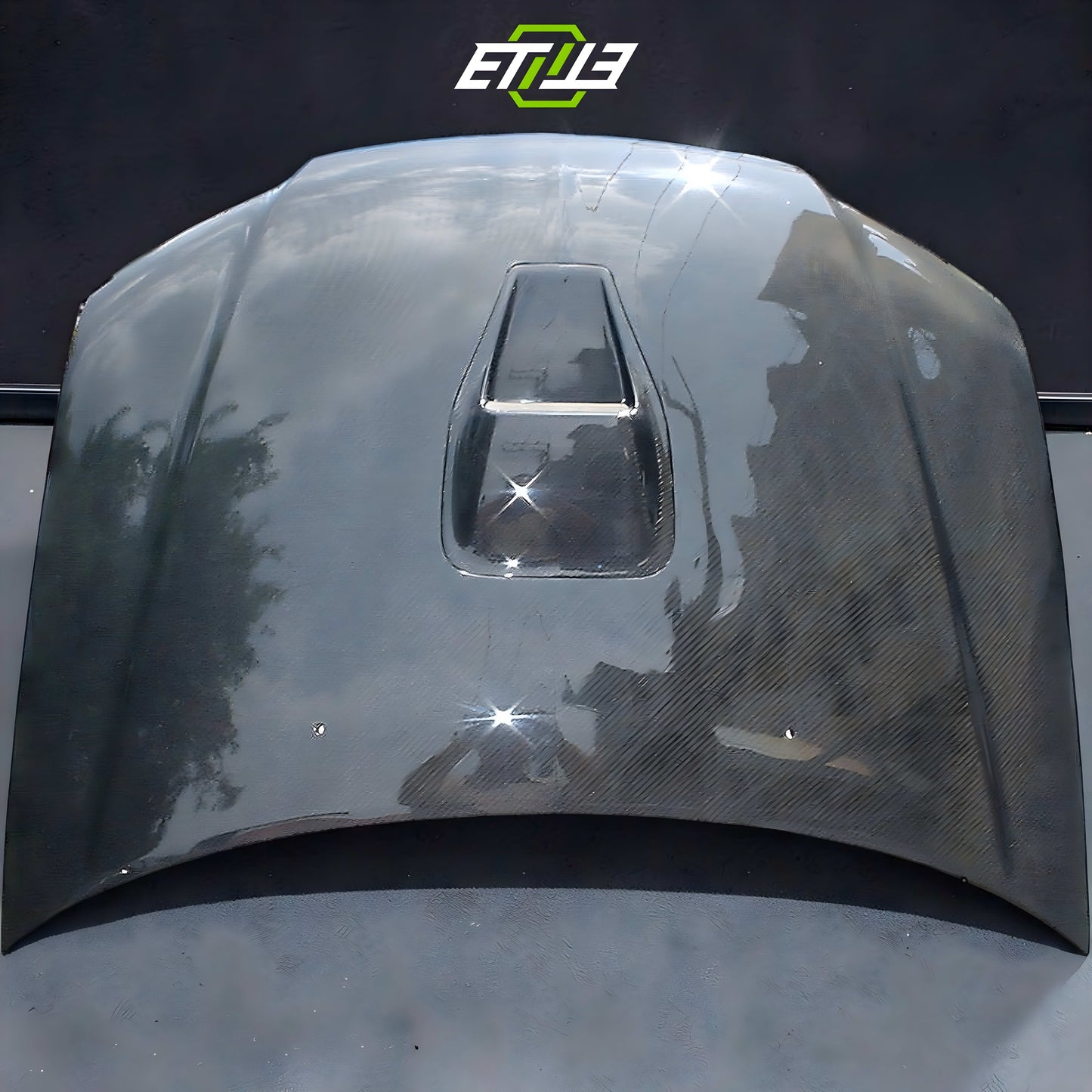 ETi Mitsubishi Attack OEM Carbon Fiber Hood