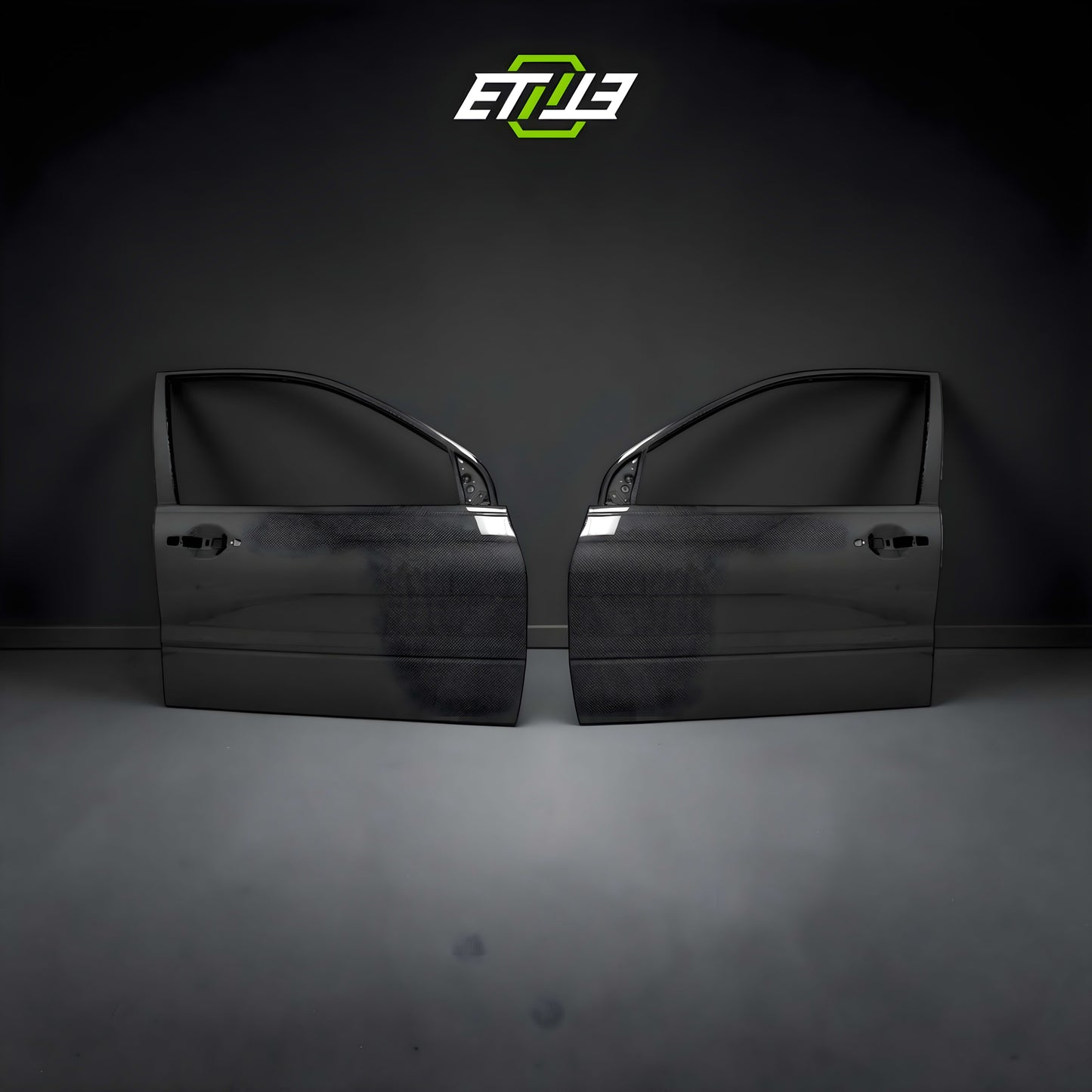 ETi Mitsubishi EVO 7/8/9 Front Carbon Fiber Doors