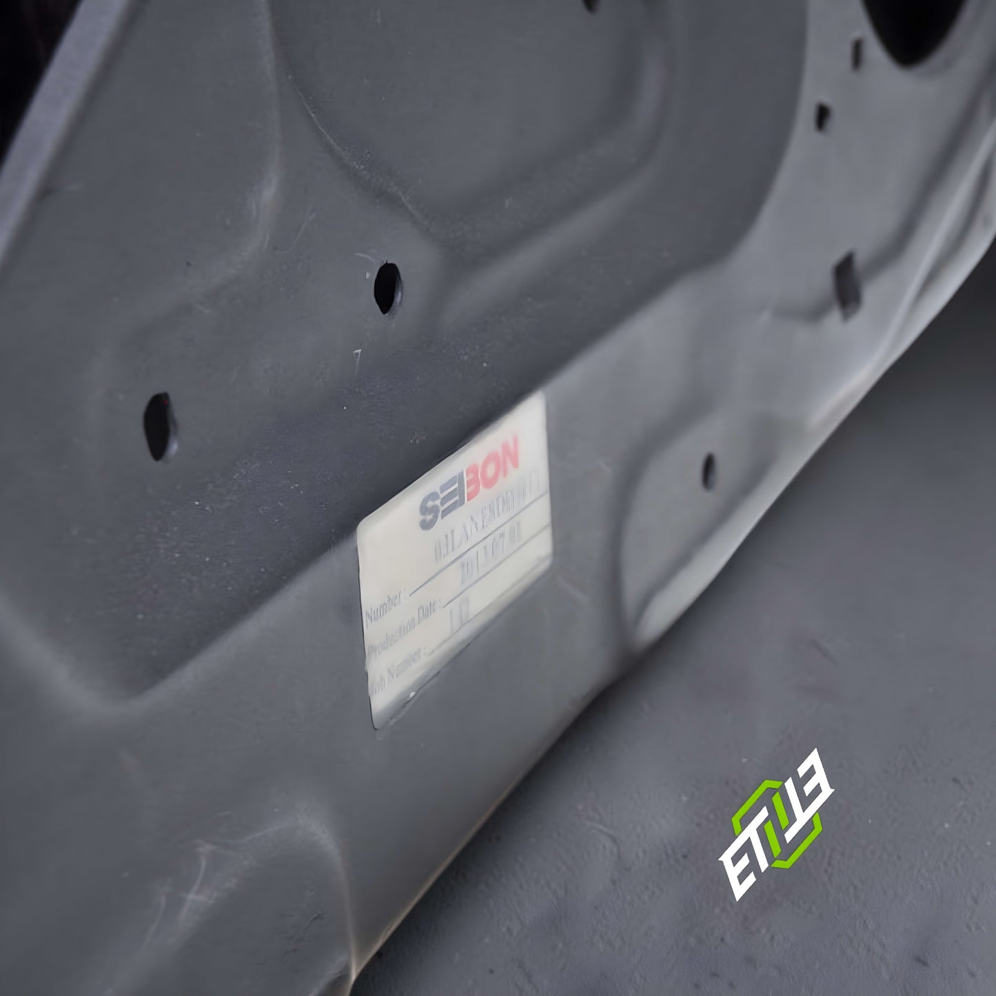 ETi Mitsubishi EVO 7/8/9 Front Carbon Fiber Doors
