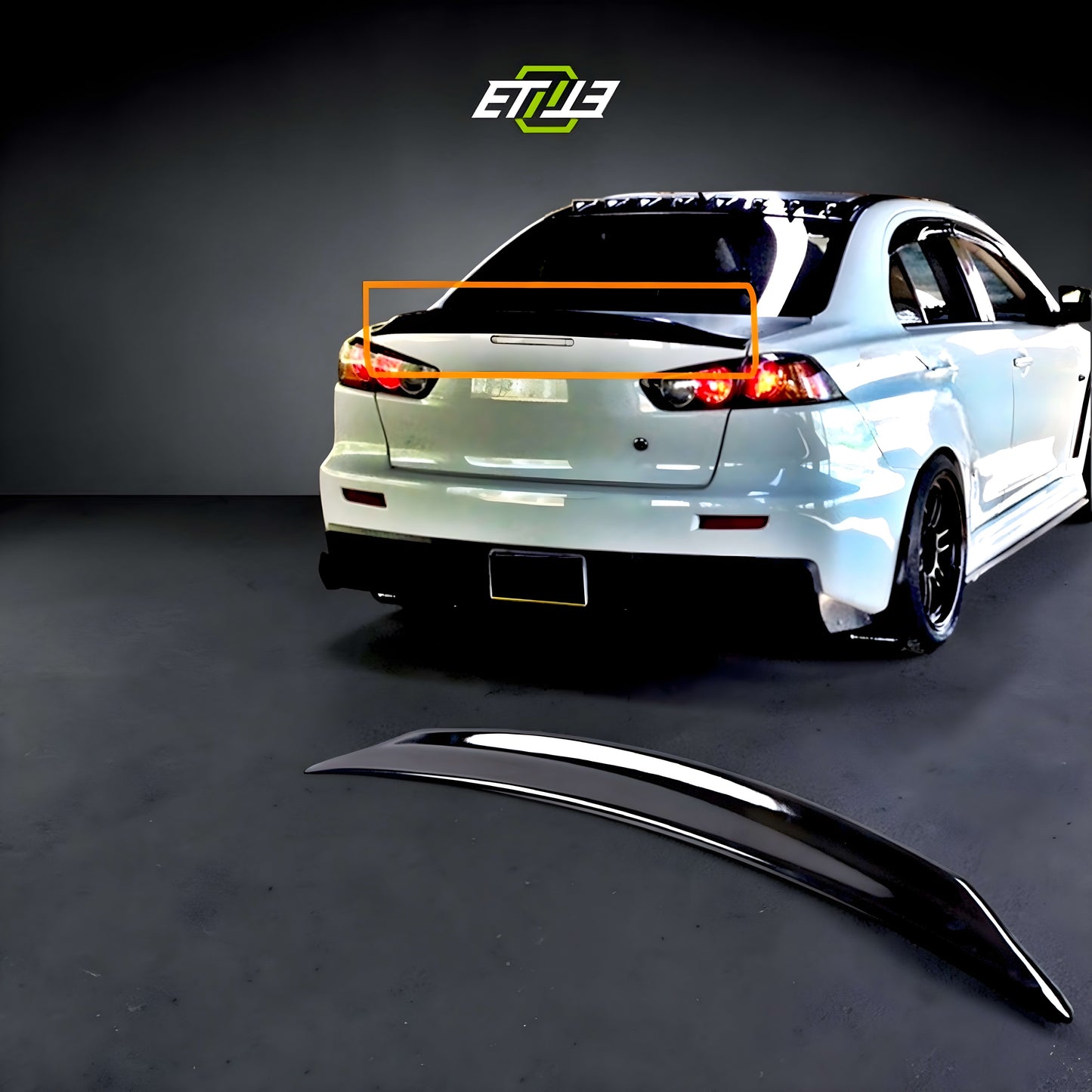 ETi Mitsubishi EVO 7 Carbon Fiber Trunk