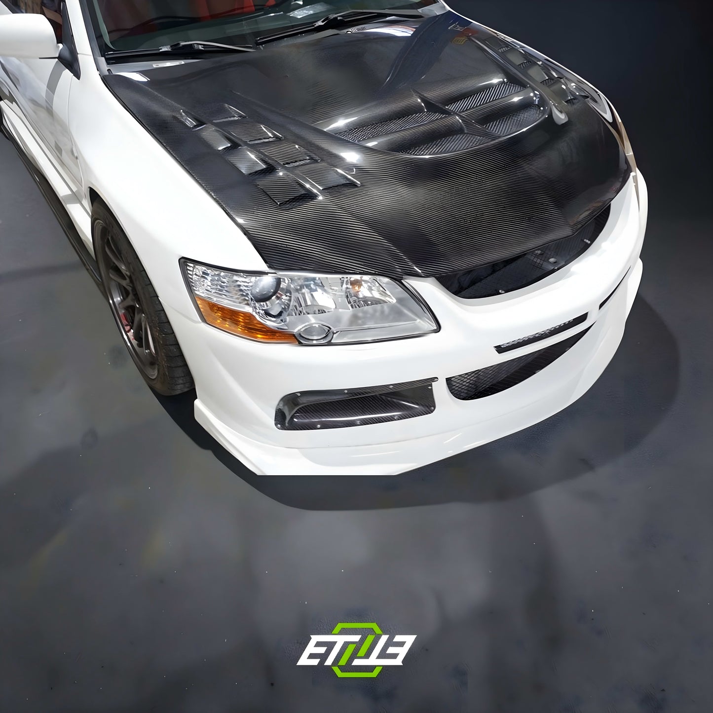 ETi Mitsubishi EVO 8/9 Voltex Carbon Fiber Hood