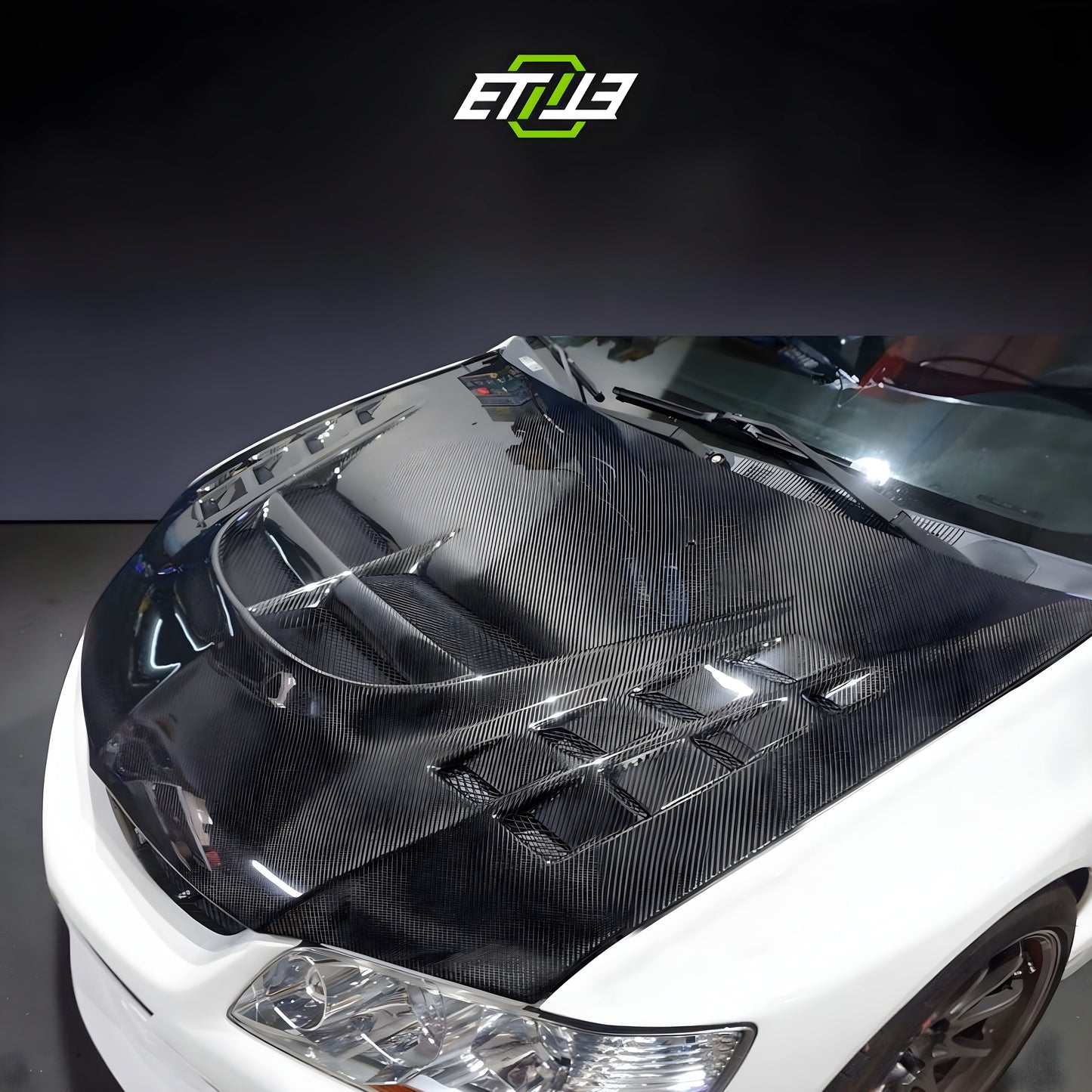 ETi Mitsubishi EVO 8/9 Voltex Carbon Fiber Hood