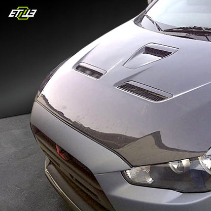ETi Mitsubishi EVO X Carbon Fiber Hood - Photo 3