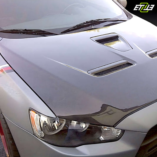ETi Mitsubishi EVO X Carbon Fiber Hood