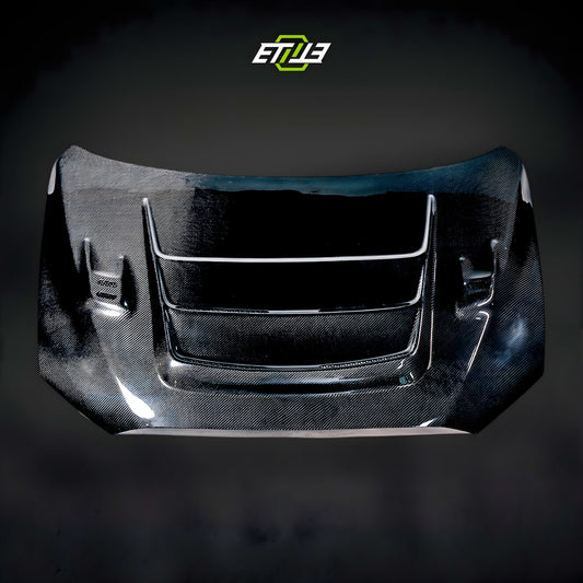 ETi Mitsubishi EVO X Mod X Vented Carbon Fiber Hood