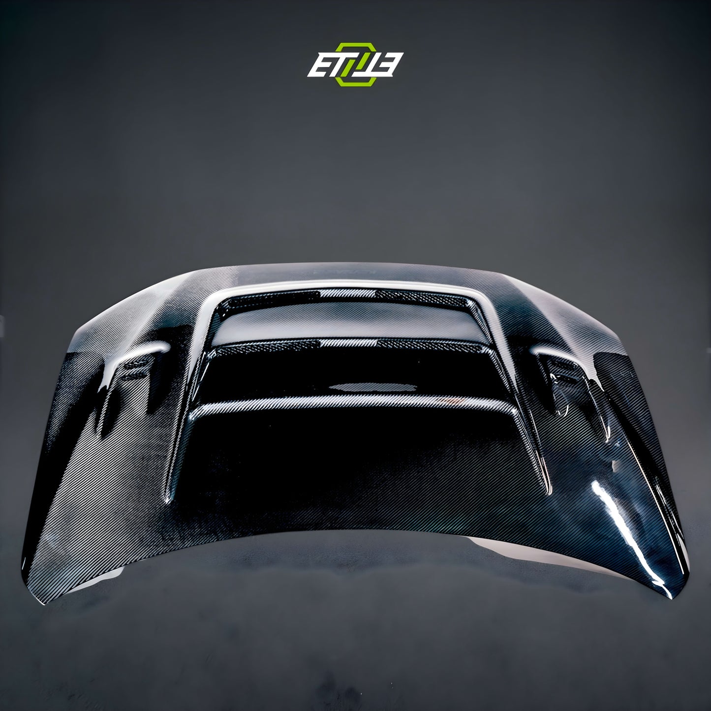 ETi Mitsubishi EVO X Mod X Vented Carbon Fiber Hood