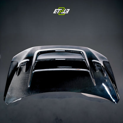 ETi Mitsubishi EVO X Mod X Vented Carbon Fiber Hood