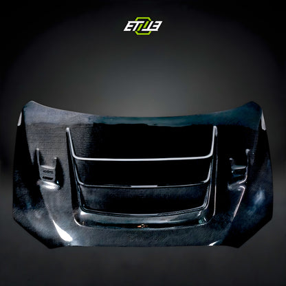ETi Mitsubishi EVO X Mod X Vented Carbon Fiber Hood