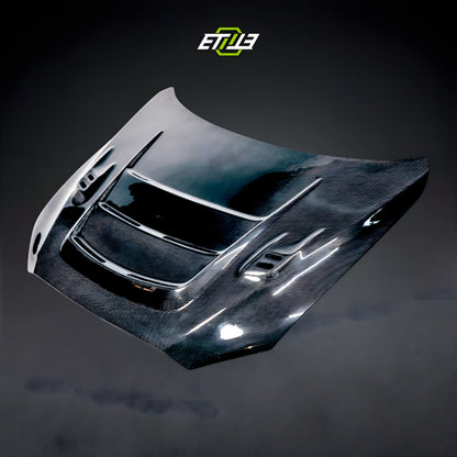 ETi Mitsubishi EVO X Mod X Vented Carbon Fiber Hood