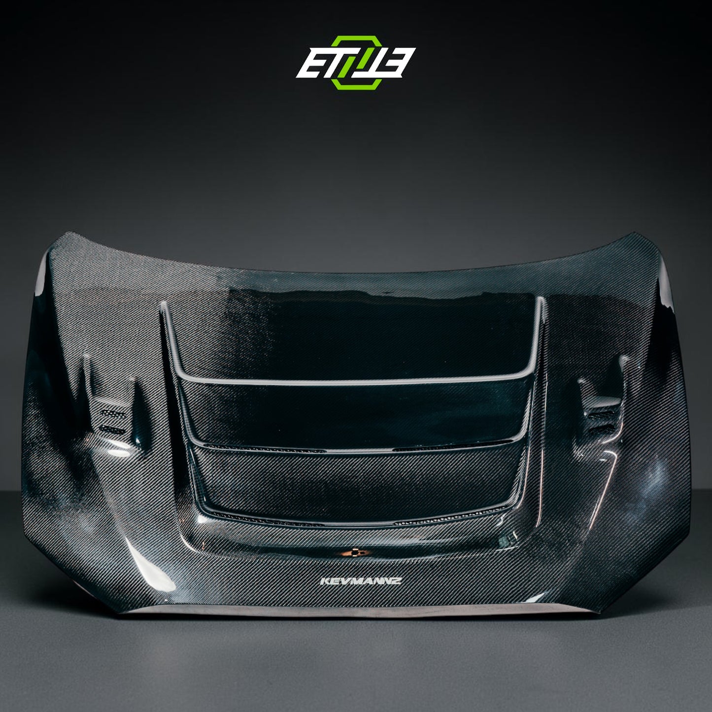 ETi Mitsubishi EVO X Charge Speed Carbon Fiber Hood | Shopifydevstudio