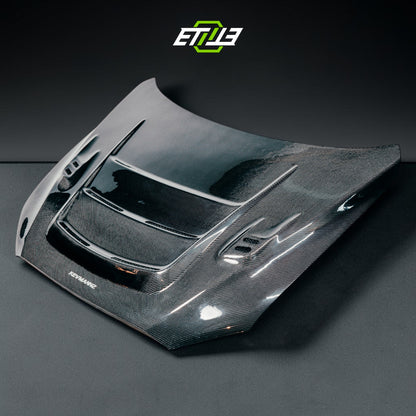 ETi Mitsubishi EVO X Charge Speed Carbon Fiber Hood | Shopifydevstudio