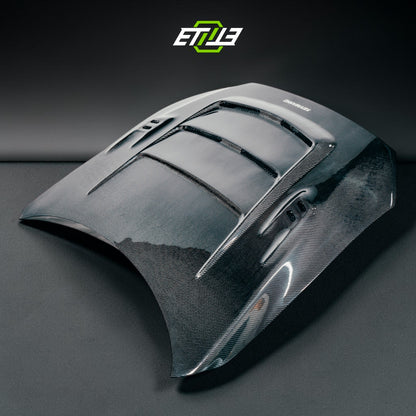 ETi Mitsubishi EVO X Charge Speed Carbon Fiber Hood | Shopifydevstudio