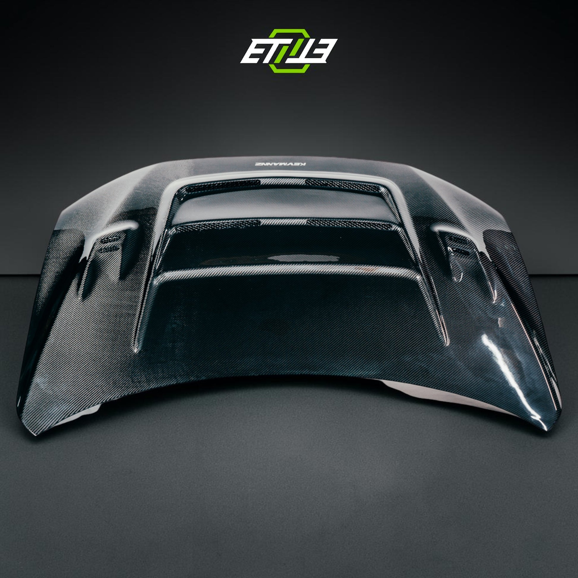 ETi Mitsubishi EVO X Charge Speed Carbon Fiber Hood | Shopifydevstudio