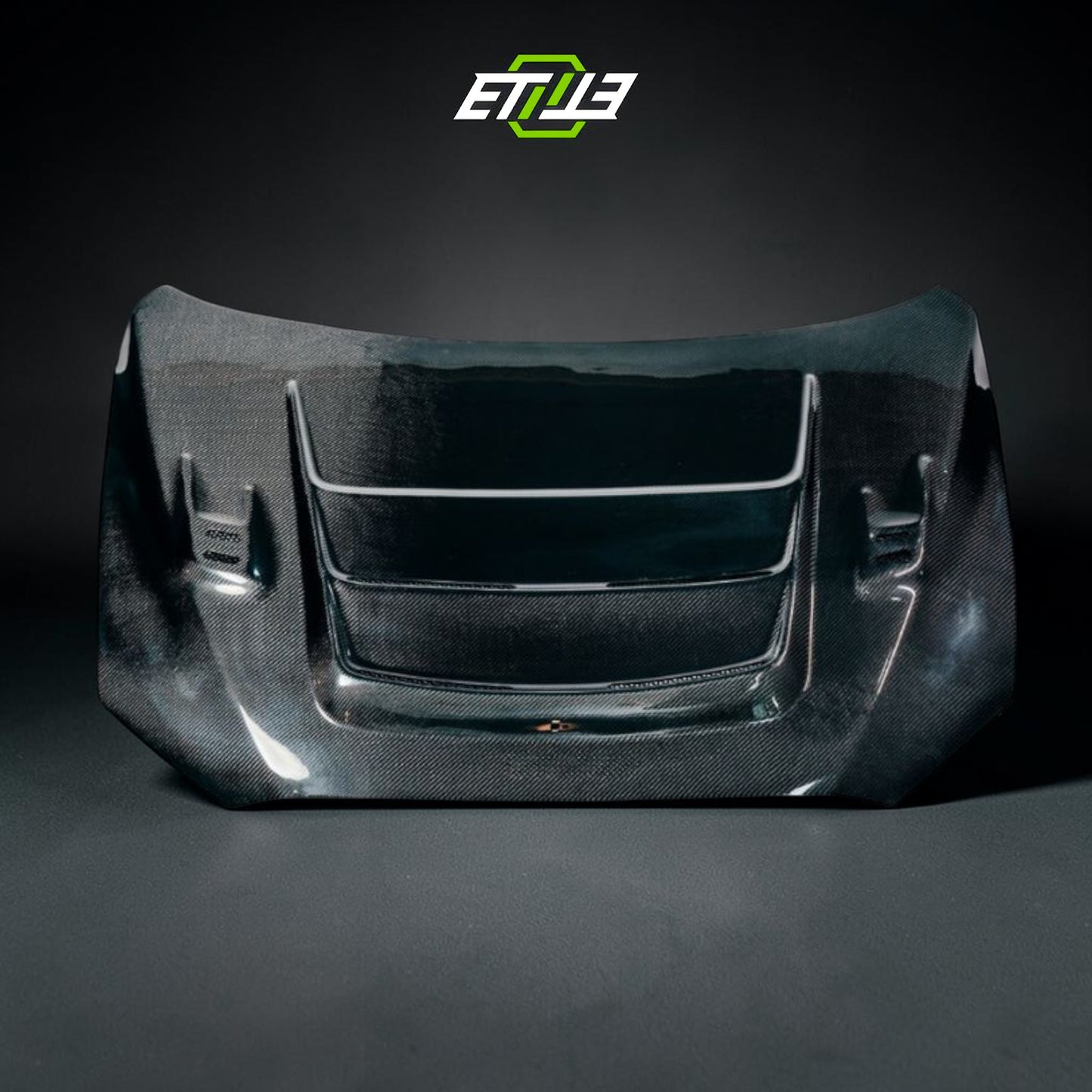ETi Mitsubishi EVO X Charge Speed Carbon Fiber Hood | Shopifydevstudio