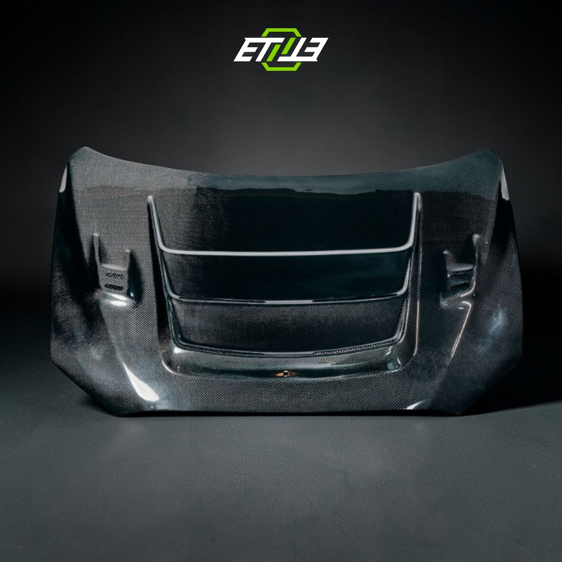 ETi Mitsubishi EVO X Charge Speed Carbon Fiber Hood | Shopifydevstudio