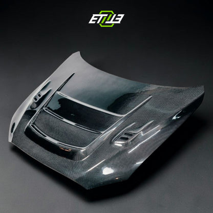 ETi Mitsubishi EVO X Charge Speed Carbon Fiber Hood | Shopifydevstudio